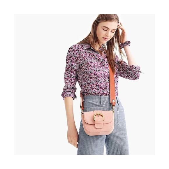 J.Crew x Liberty London Slim Perfect Button Down Shirt Floral Pink Fuchsia – 6 - Picture 5 of 14